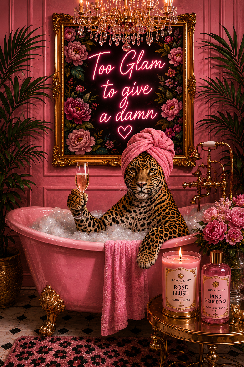 Too Glam To Give A Damn