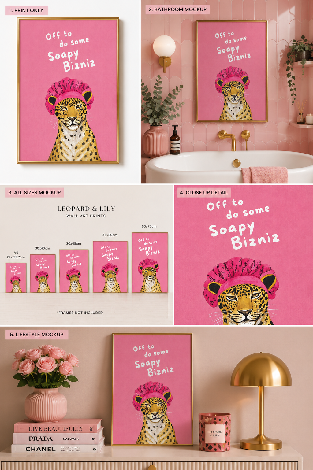 Soapy Bizniz Print